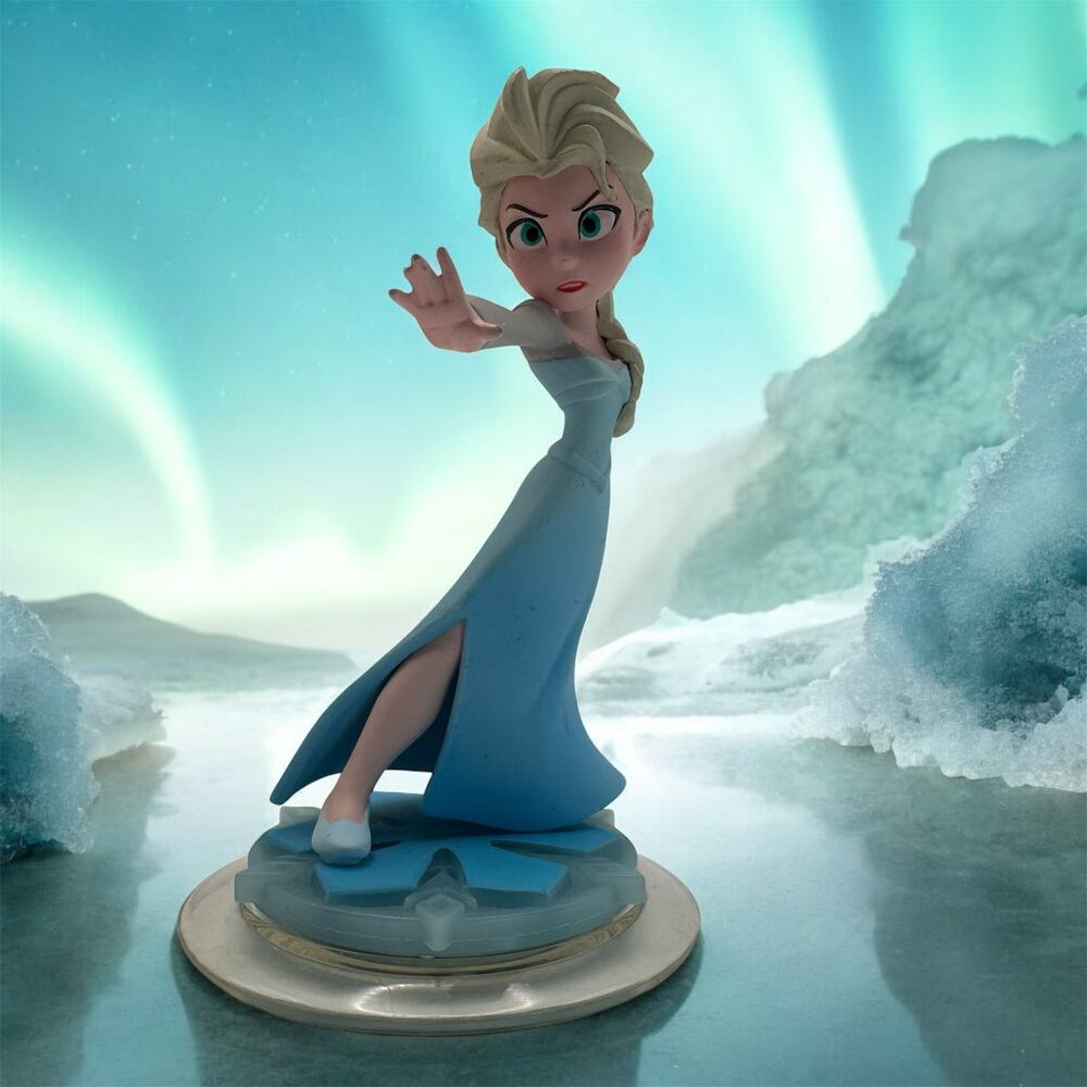Disney Infinity 3.0 Frozen Elsa Toys To Life Action Figure Good Condition